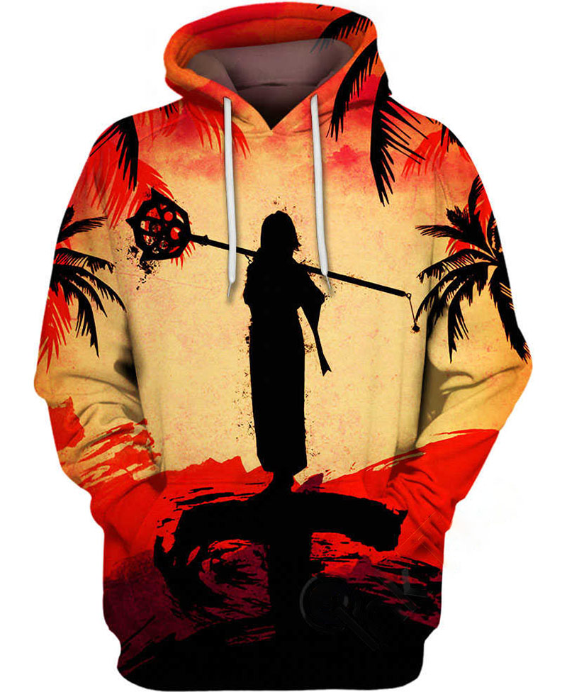 Summoner Yuna Hoodie 3D