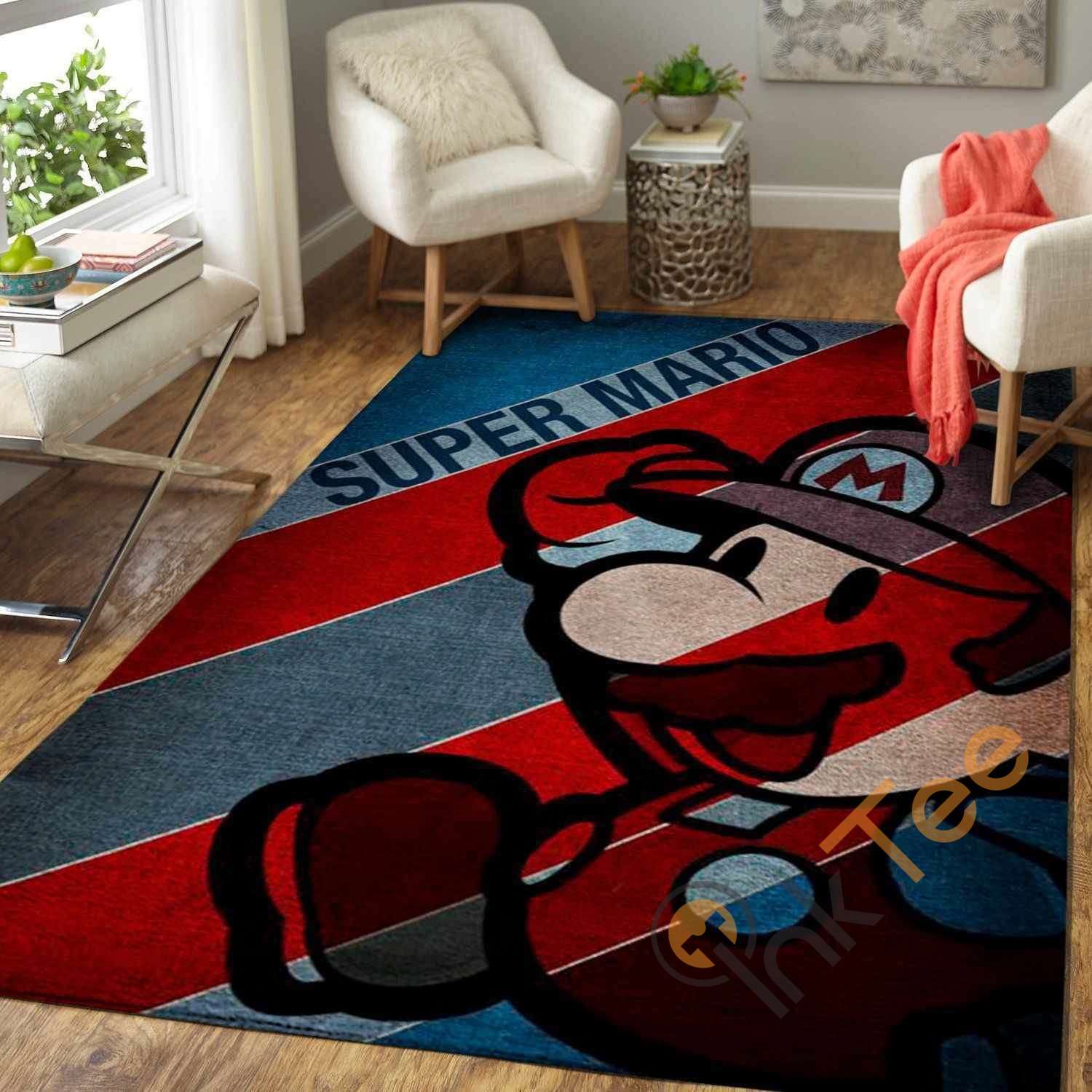 Super Mario Area Rug 1 Super Mario Area Rug