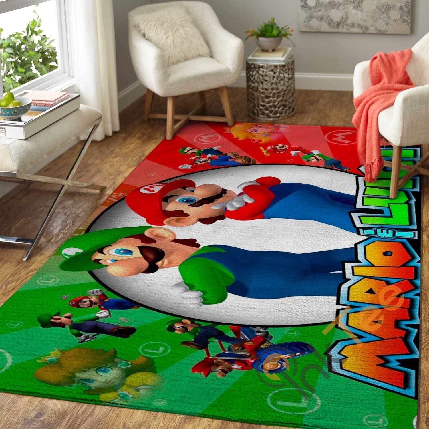 Super Mario Bros. Area Rug 2 Super Mario Bros. Area Rug