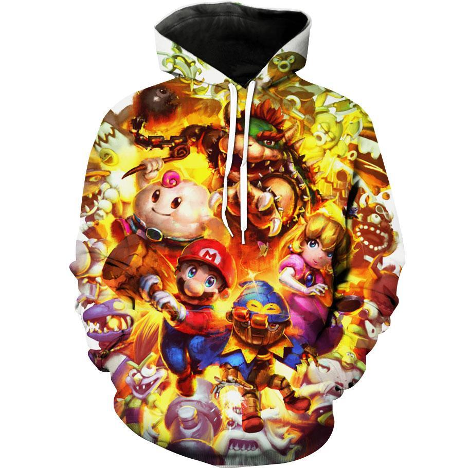 Super Mario Rpg Mario Character And Hoodie 3D 2 Super Mario Rpg Mario Character And Hoodie 3D