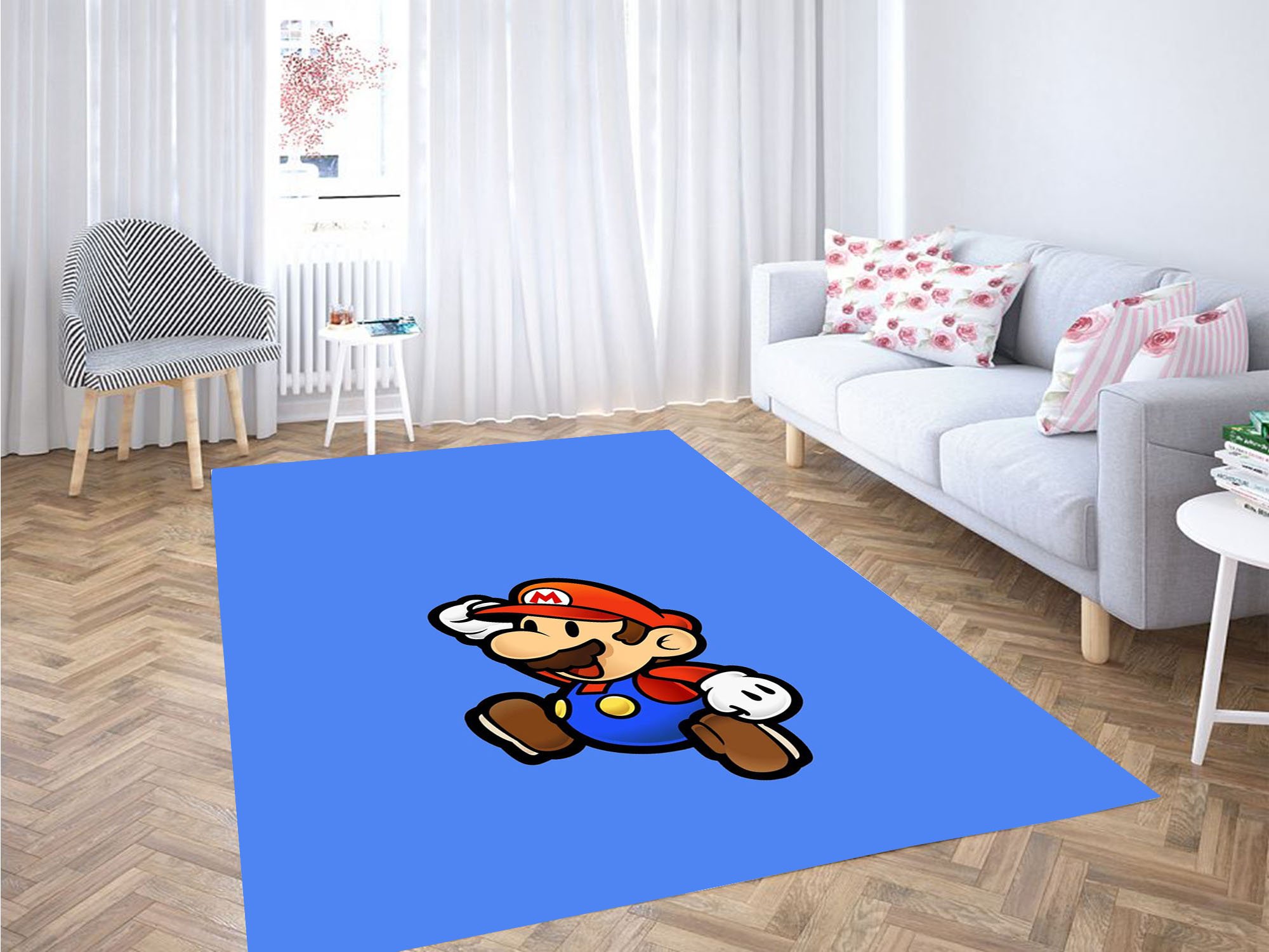 Super Mario Run Carpet Rug 1 Super Mario Run Carpet Rug
