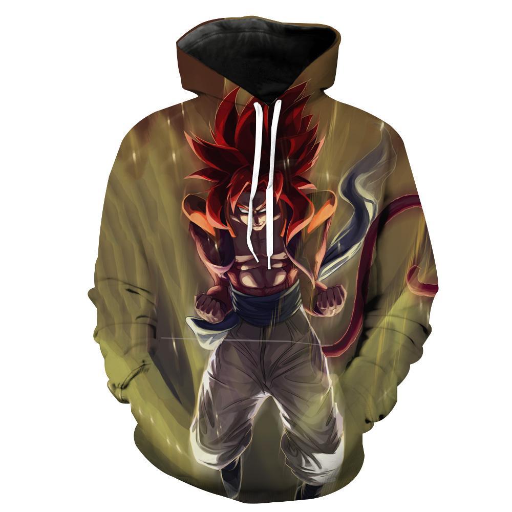 Super Saiayn Hoodie 3D