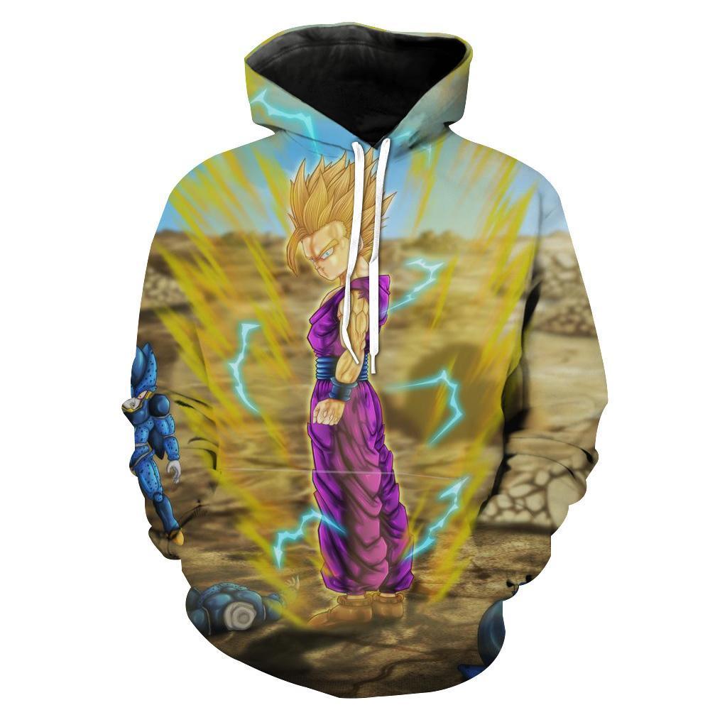 Super Saiyan Hoodie 3D
