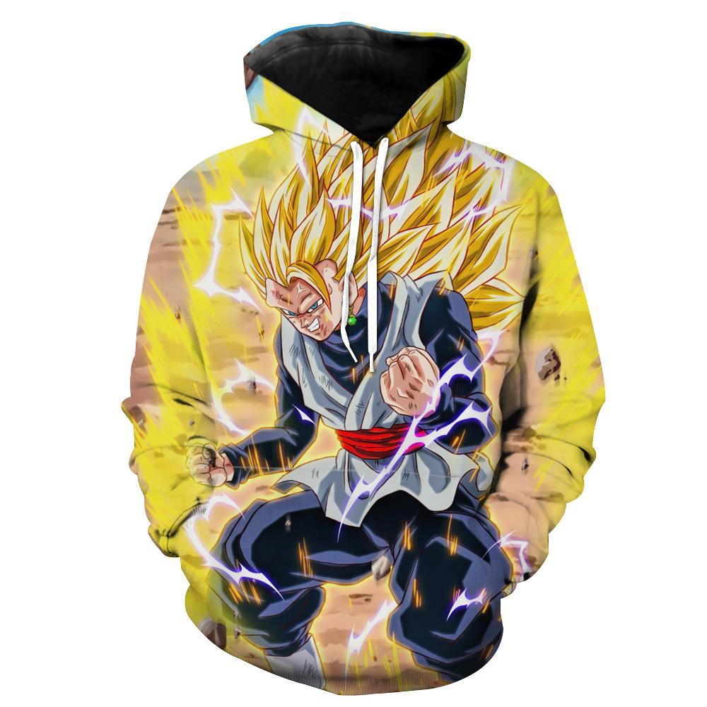 Super Saiyan Hoodie 3D