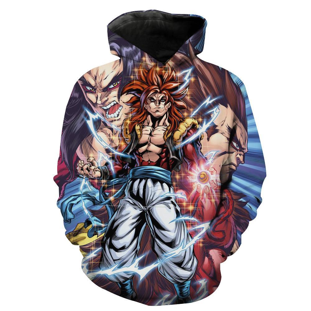 Super Saiyan Hoodie 3D