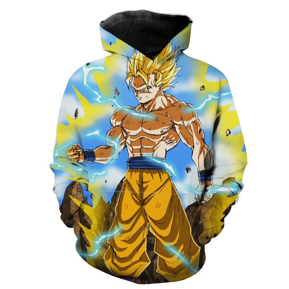 Super Saiyan Goku Dragon Ball Z Hoodie 3D