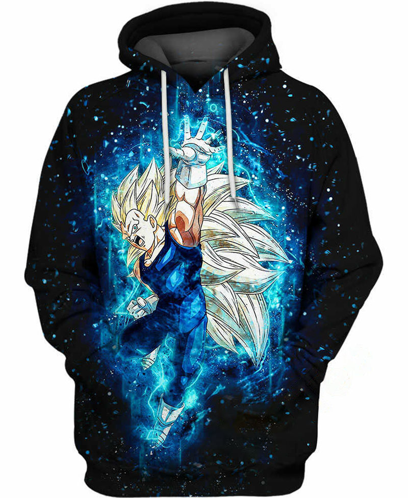Super Saiyan Vegeta Hoodie 3D
