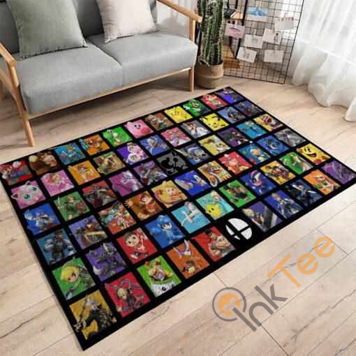 Super Smash Bros. Area Rug 3 Super Smash Bros. Area Rug