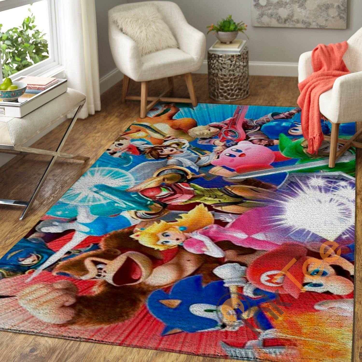 Super Smash Bros. Ultimate Area Rug 5 Super Smash Bros. Ultimate Area Rug