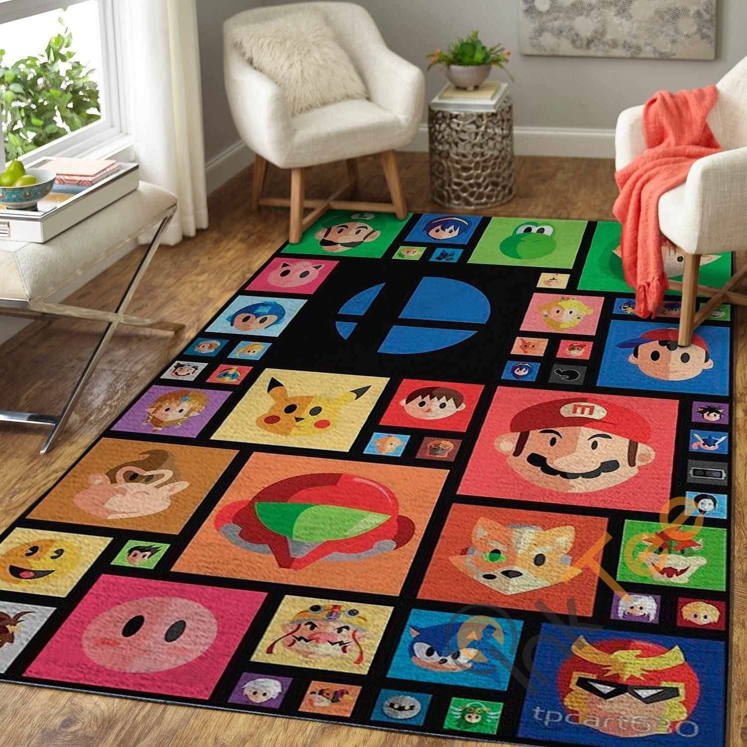 Super Smash Bros. Ultimate Area Rug