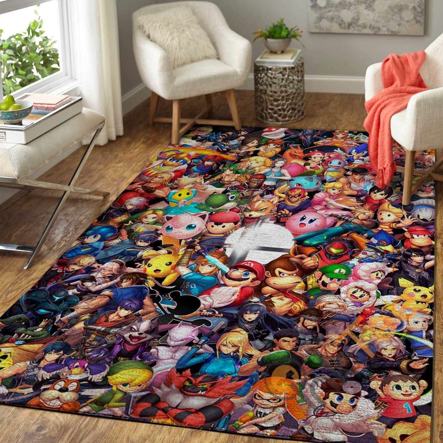 Super Smash Bros. Ultimate Area Rug