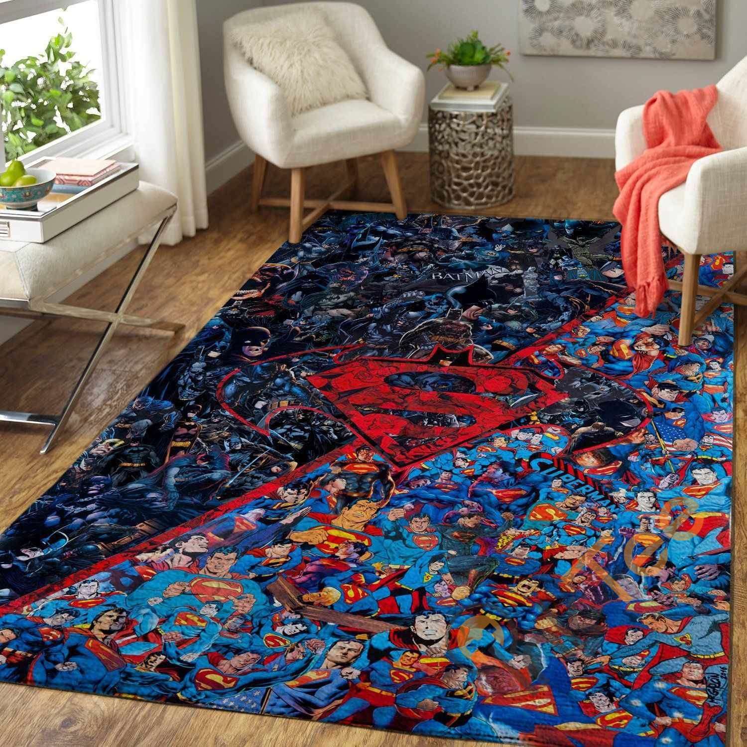 Superman Area Rug