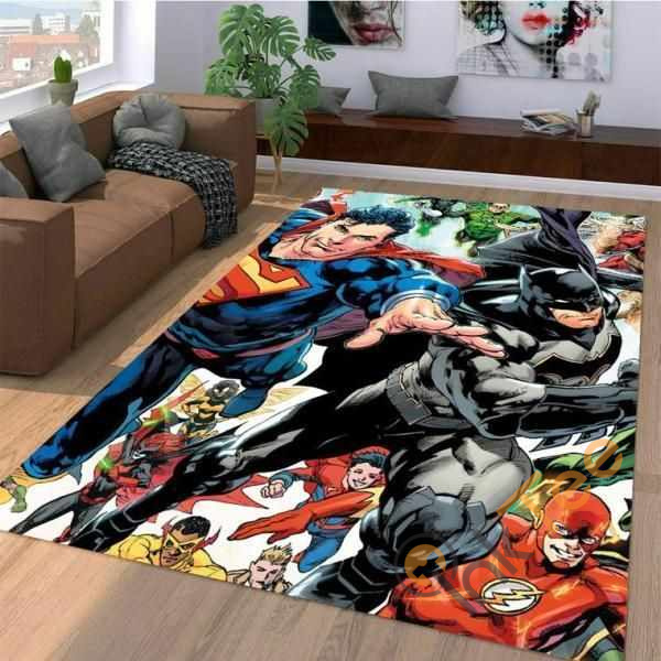 Superman Batman Area Rug 2 Superman Batman Area Rug
