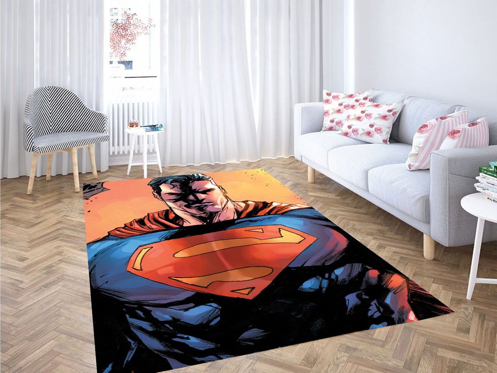 Superman Comic Living Room Modern Carpet Rug 8 Superman Comic Living Room Modern Carpet Rug