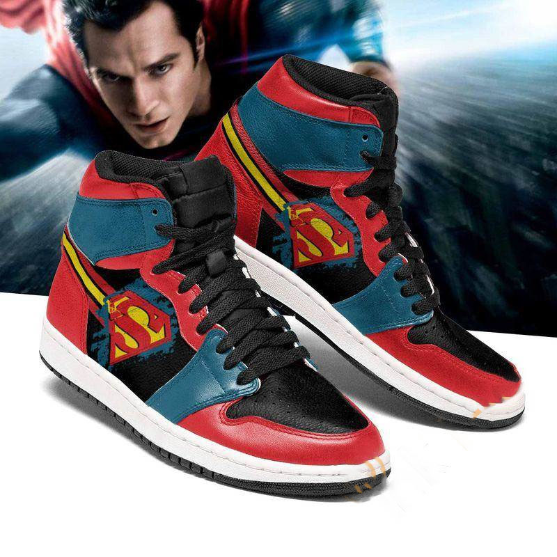 Superman Custom Sneaker Air Jordan Shoes 1 Superman Custom Sneaker Air Jordan Shoes