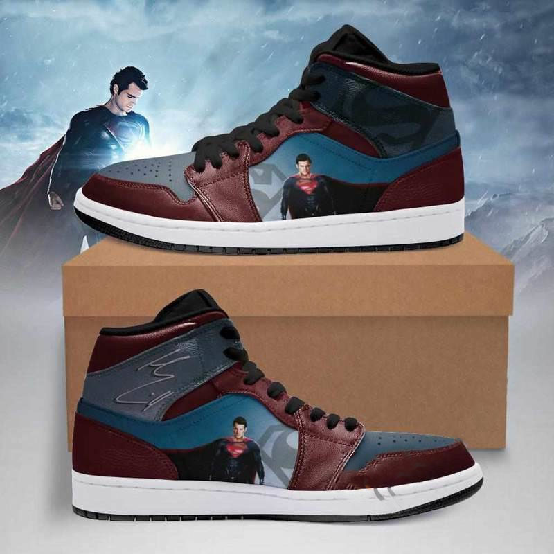 Superman Dc Comics Custom Air Jordan Shoes