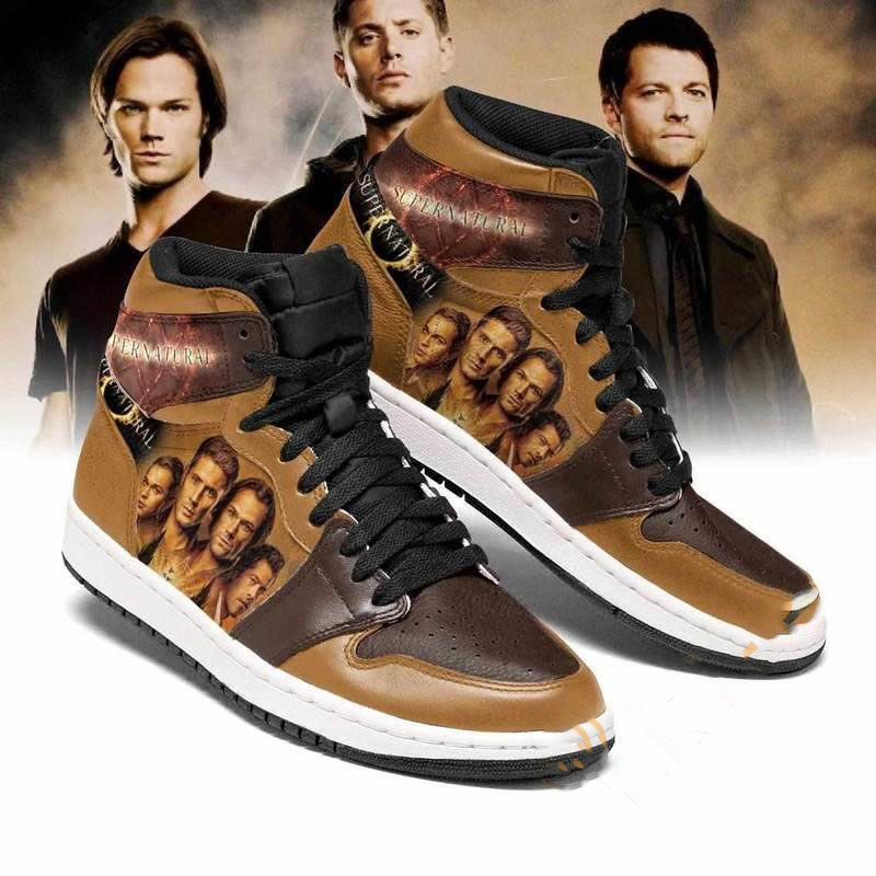 Supernatural Tv Series Custom Air Jordan Shoes