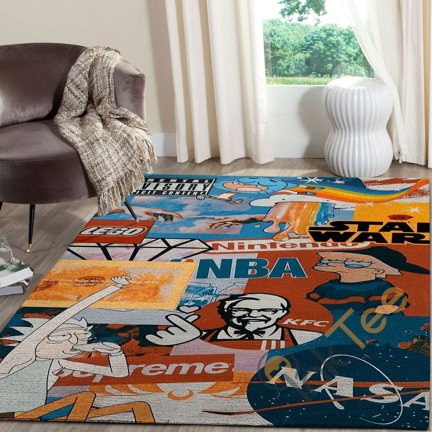 Supreme X Nba Star Wars Rug