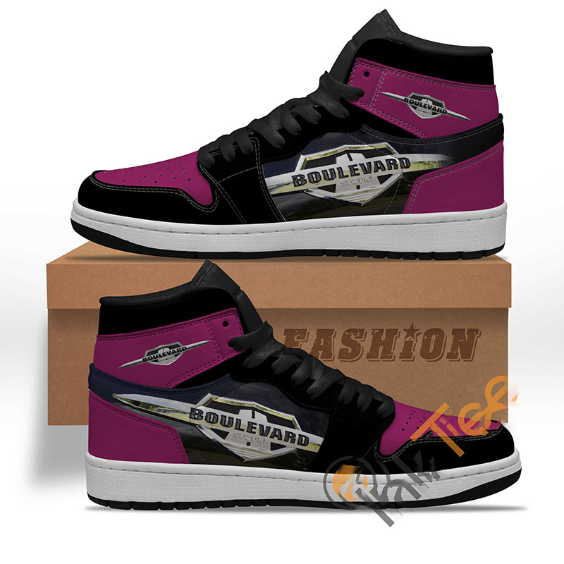 Suzuki Boulevard M109r Custom Pink Air Jordan Shoes
