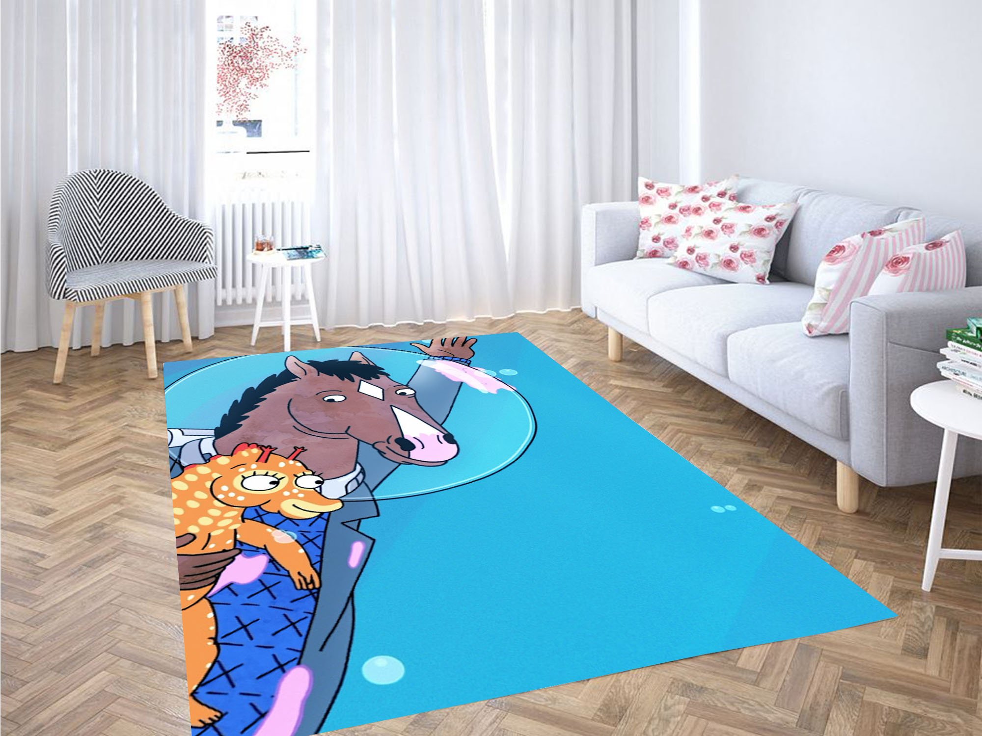Sweet Bojack Horseman Carpet Rug 2 Sweet Bojack Horseman Carpet Rug