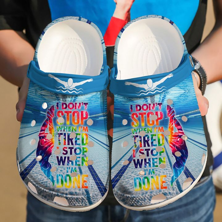 Swimming When I’m Done Crocs Clog Shoes