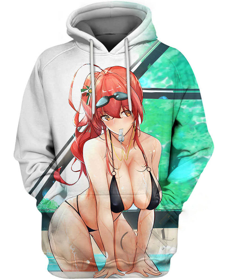 Swimsuit Zara Hoodie 3D 8 Swimsuit Zara Hoodie 3D