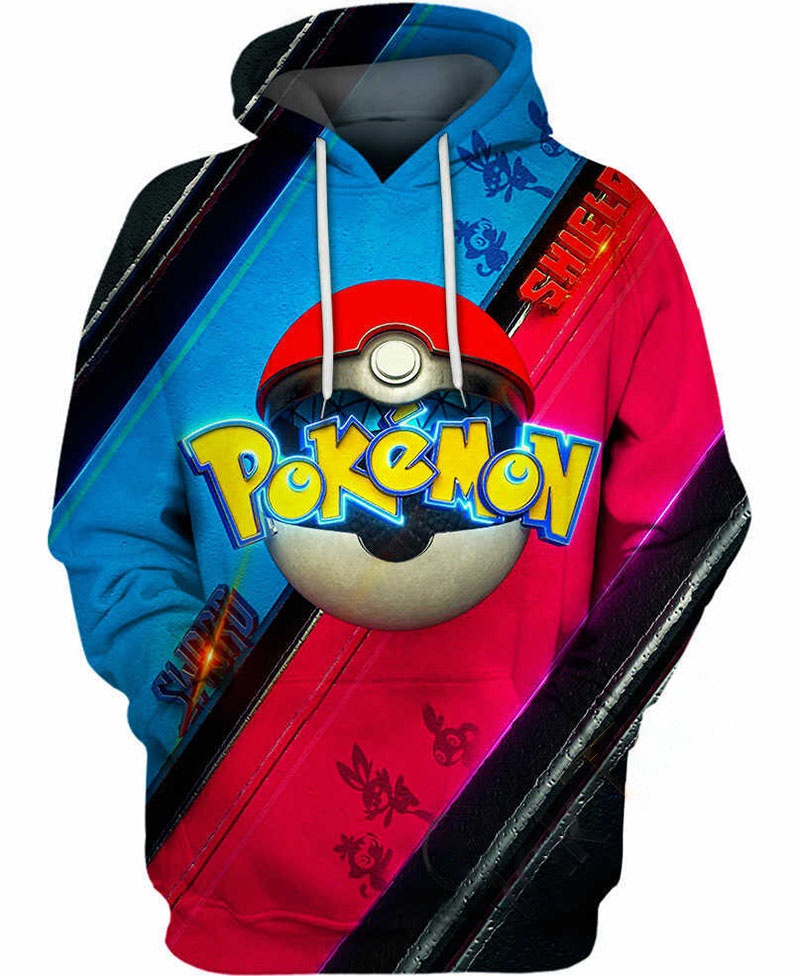 Sword And Shield Hoodie 3D