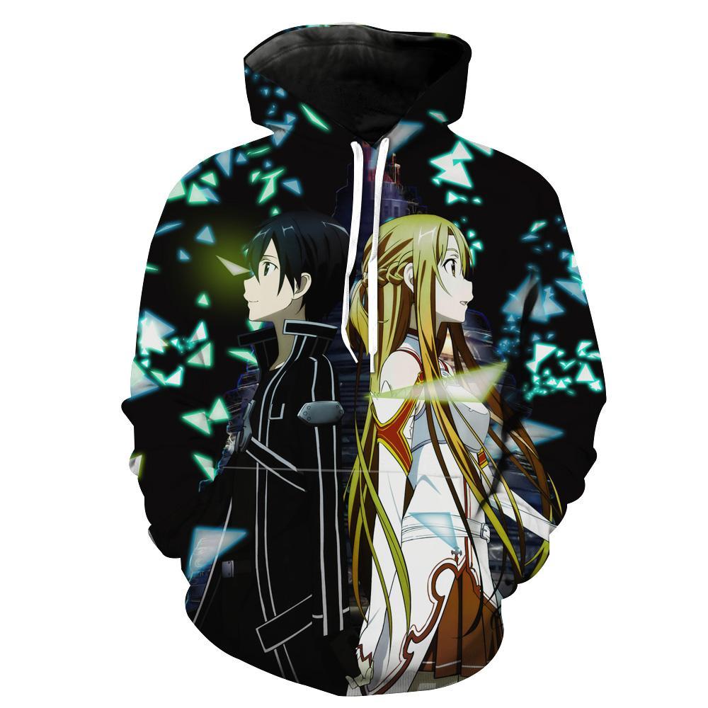 Sword Art Sword Art Online Hoodie 3D