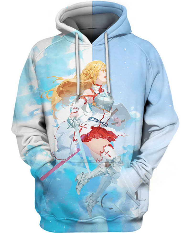 Swordsman Asuna Hoodie 3D 2 Swordsman Asuna Hoodie 3D