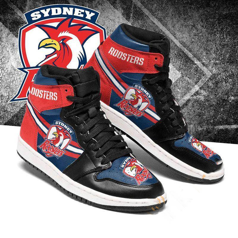 Sydney Roosters Custom Sneaker Air Jordan Shoes 14 Sydney Roosters Custom Sneaker Air Jordan Shoes