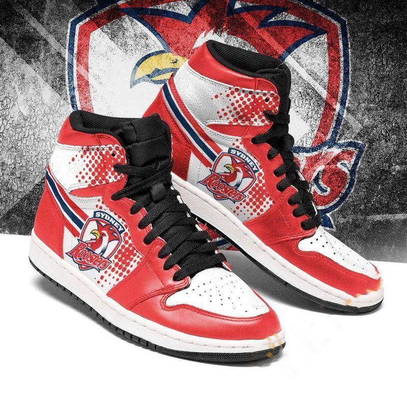 Sydney Roosters Custom Sneaker Air Jordan Shoes 3 Sydney Roosters Custom Sneaker Air Jordan Shoes