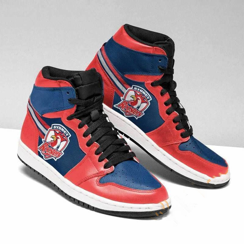 Sydney Roosters Nrl Custom Air Jordan Shoes
