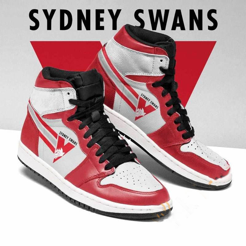 Sydney Swans Afl Custom Air Jordan Shoes 5 Sydney Swans Afl Custom Air Jordan Shoes