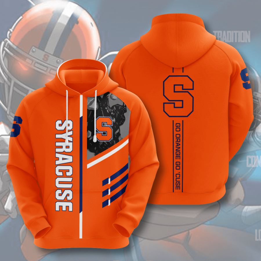 Syracuse Orange Custom Hoodie 3D 3 Syracuse Orange Custom Hoodie 3D