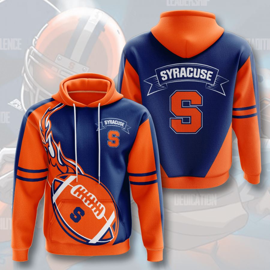 Syracuse Orange Custom Hoodie 3D