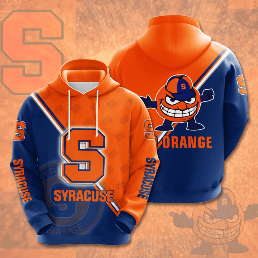 Syracuse Orange Custom Hoodie 3D