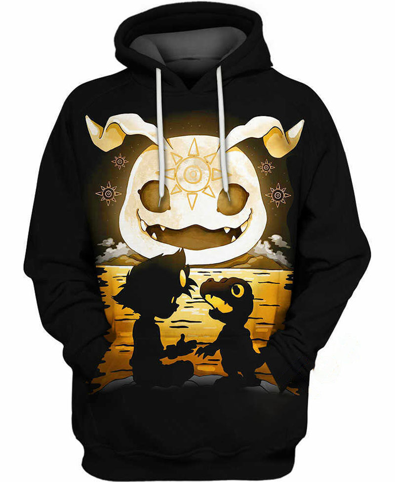 Tai Kamiya And Agumon Hoodie 3D