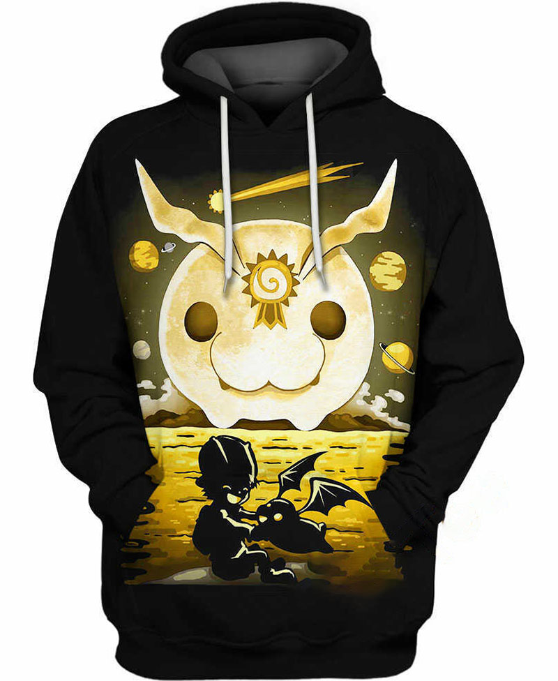 Takeru Takaishi And Patamon Hoodie 3D