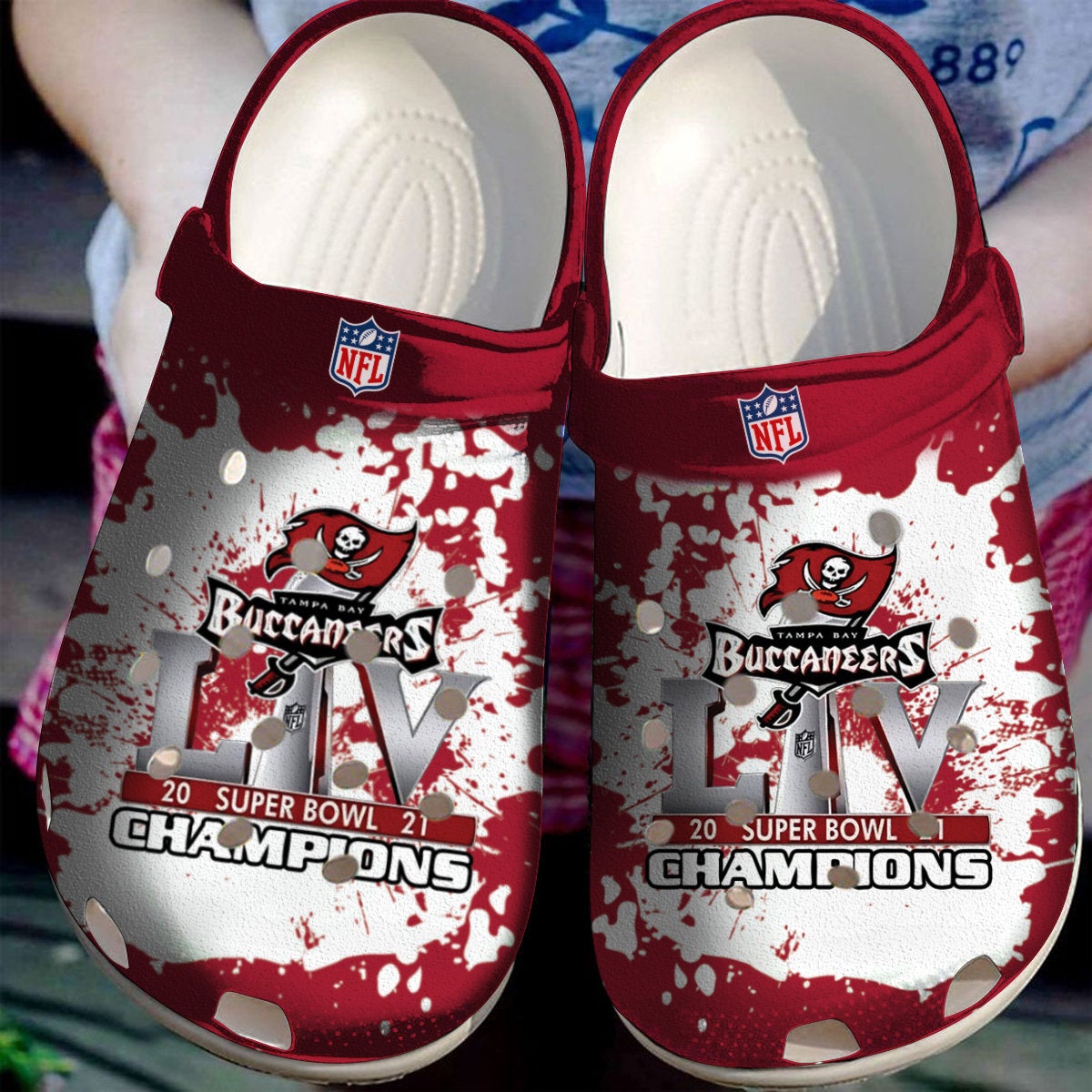 Tampa Bay Buccaneers Champions Nfl Crocs Clog Shoes 1 Tampa Bay Buccaneers Champions Nfl Crocs Clog Shoes