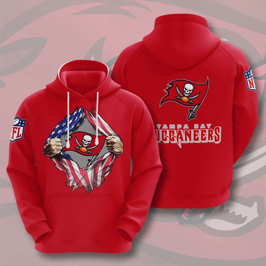 Tampa Bay Buccaneers Custom Hoodie 3D 9 Tampa Bay Buccaneers Custom Hoodie 3D