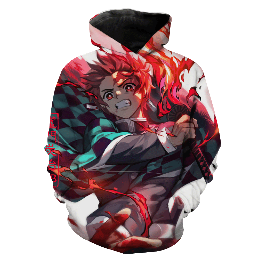 Tanjiro Awesome Demon Slayers Hoodie 3D