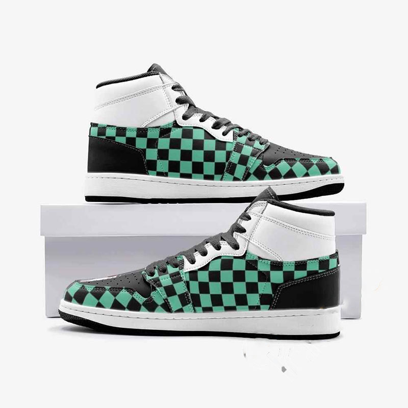 Tanjiro Kamado Demon Slayer Custom Air Jordan Shoes