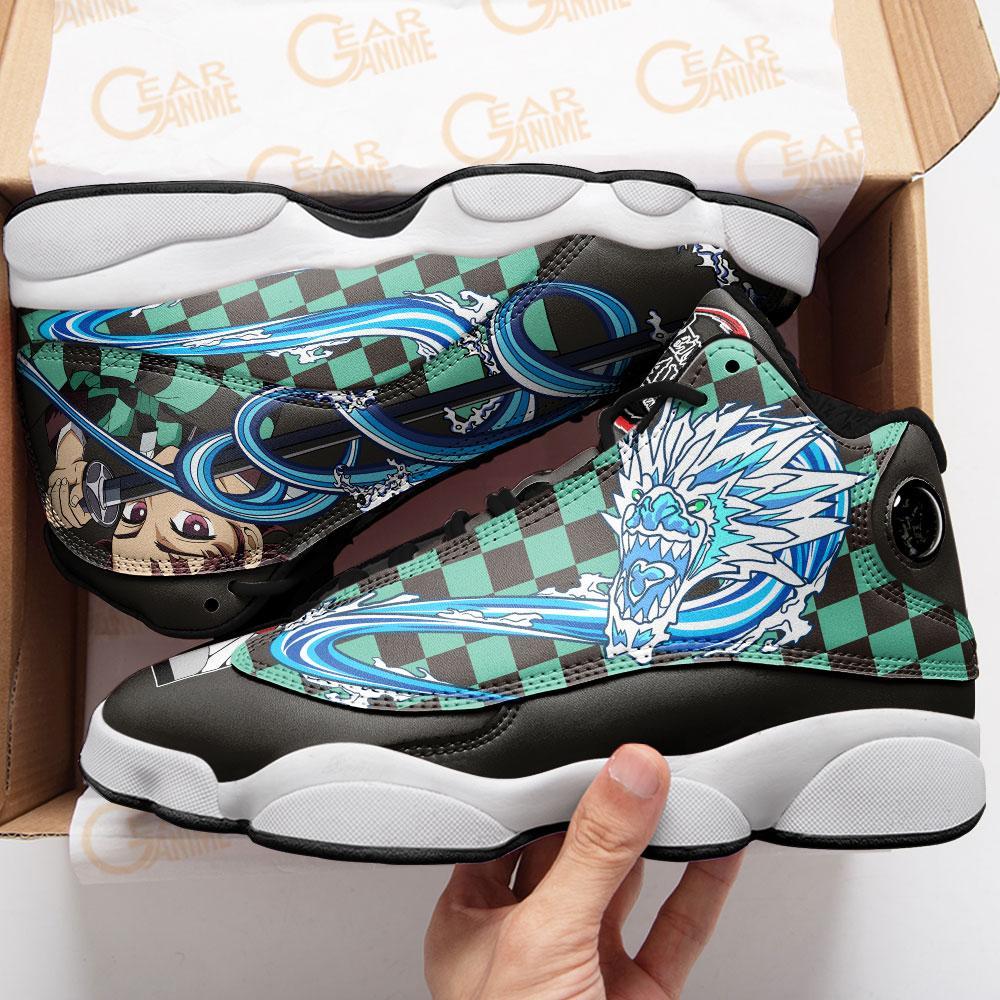 Tanjiro Kamado Water Breathing Demon Slayer Air Jordan Shoes 3 Tanjiro Kamado Water Breathing Demon Slayer Air Jordan Shoes