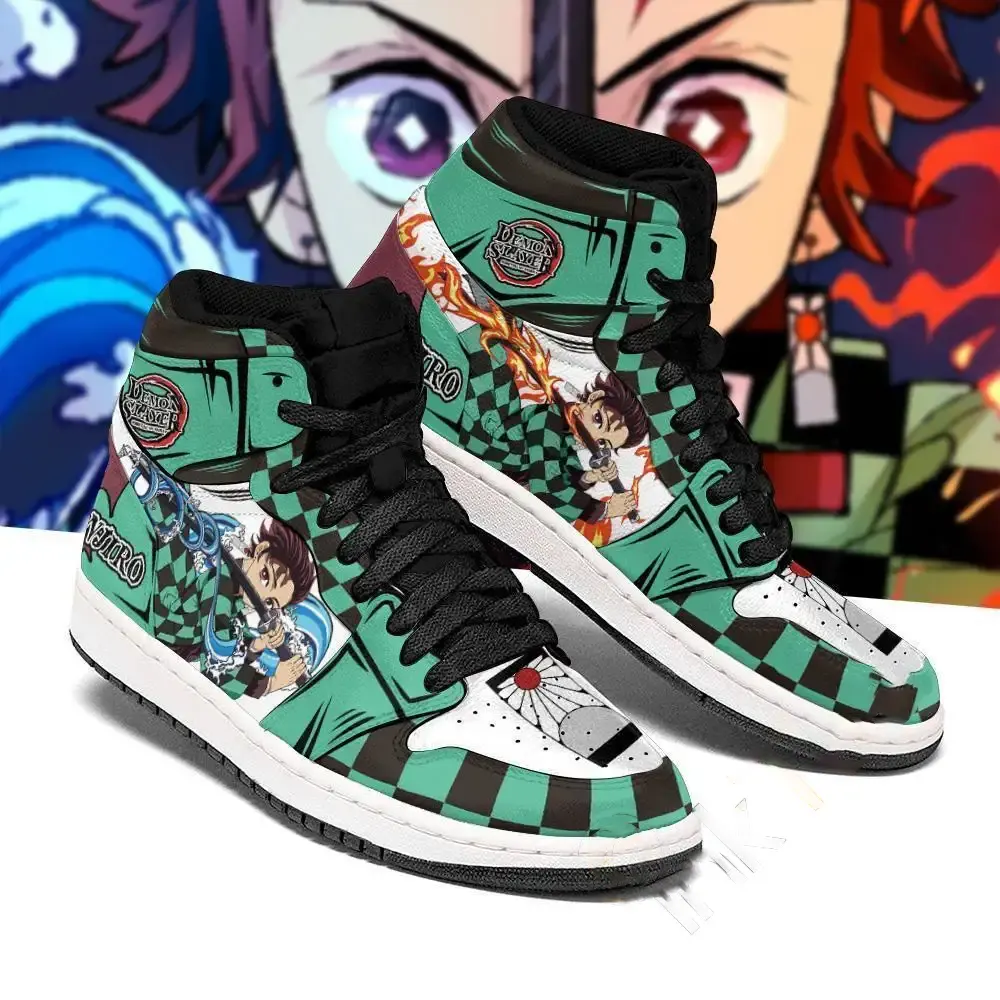 Tanjiro Sneaker Water & Fire Demon Slayer Anime Shoes Amazon Air Jordan Shoes 6 Tanjiro Sneaker Water & Fire Demon Slayer Anime Shoes Amazon Air Jordan Shoes