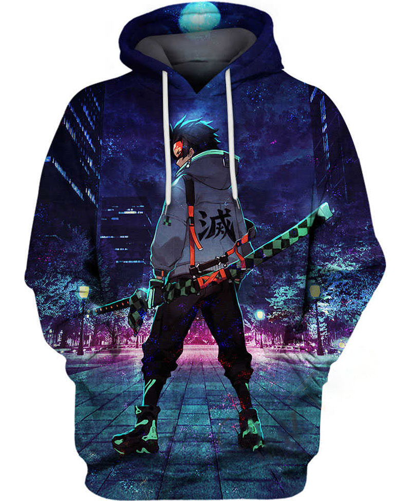 Tanjiro Street Style Hoodie 3D