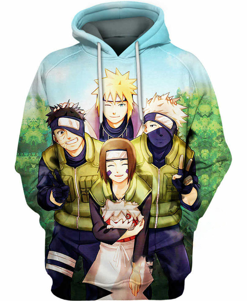 Team Minato Hoodie 3D