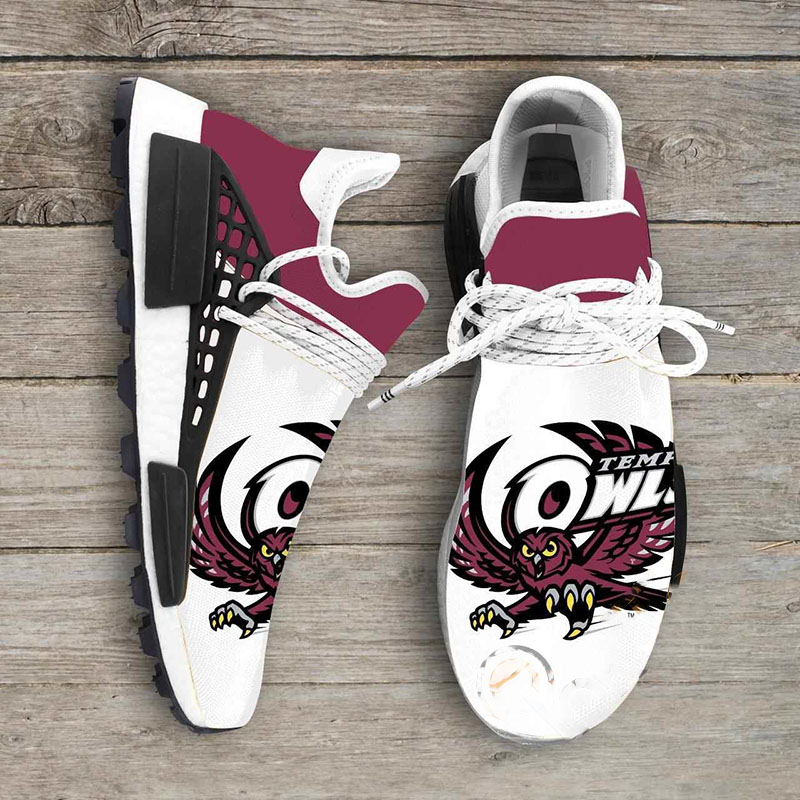 Temple Owls NCAA NMD Human Shoes
