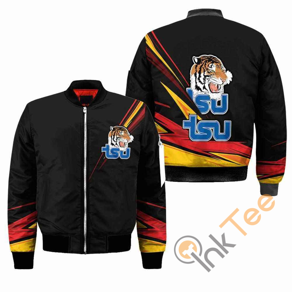 Tennessee State Tigers NCAA Black Apparel Best Christmas Gift For Fans Bomber Jacket