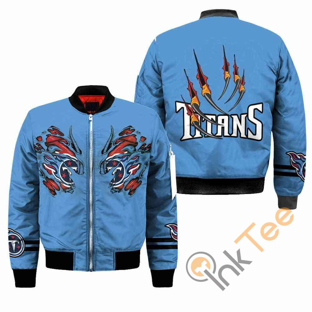 Tennessee Titans NFL Claws Apparel Best Christmas Gift For Fans Bomber Jacket 13 Tennessee Titans NFL Claws Apparel Best Christmas Gift For Fans Bomber Jacket