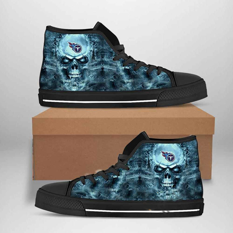 Tennessee Titans Football High Top Shoes
